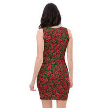 Red Roses Sublimation Cut & Sew Dress by John A. Conroy
