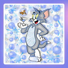 CAT and MOUSE TOAST Bubble-free stickers