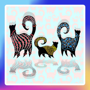 SNOBBY CATS Bubble-free stickers