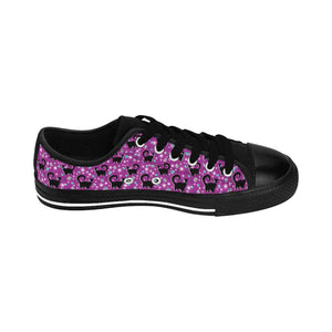 Purple Snooty Cats Cocktails Women's Sneakers