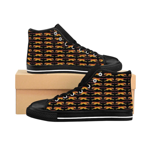 Leaping Tigers Women's High-top Sneakers