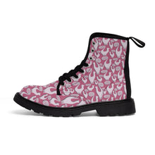 Slate Pink Women's Canvas Boots