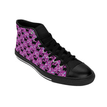 Purple Snooty Cats Cocktails Women's High-top Sneakers