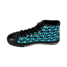 Blue Snobby Cats Women's High-top Sneakers