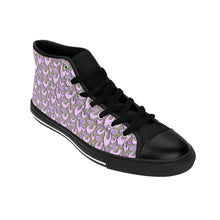 Lilac Snooty Cats Women's High-top Sneakers