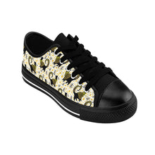 Gold Snooty Cats Cocktails Women's Sneakers