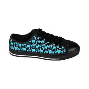 Blue Snobby Cats Women's Sneakers