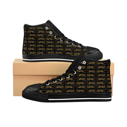 Leaping Leopards Women's High-top Sneakers