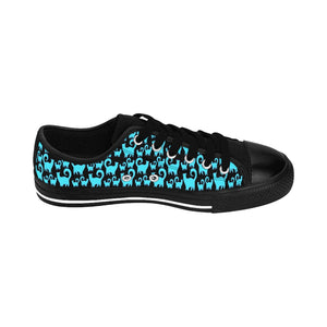 Blue Snobby Cats Women's Sneakers