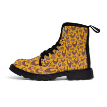 Amber Snooty Cats Women's Canvas Boots