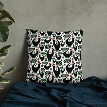 Snooty Xmas Cats Pillow