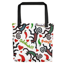 Dancing Cats Holiday Tote bag