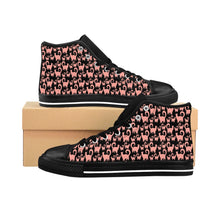Pink Snobby Cats Women's High-top Sneakers