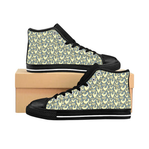 Mint Moss Snooty Cats Women's High-top Sneakers