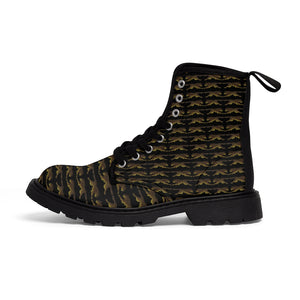 Leaping Leopards Women's Canvas Boots