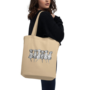 Dalmatians Sitting (FRONT & BACK) Eco Tote Bag