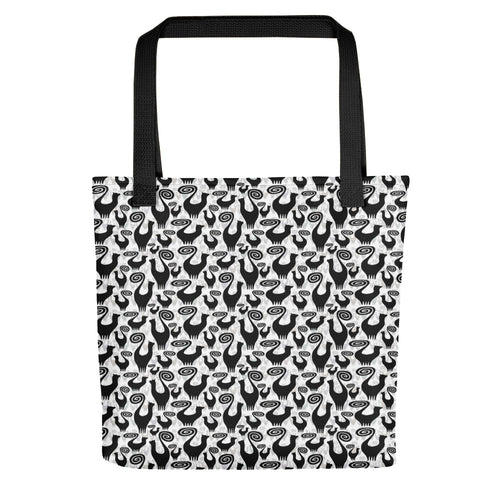 SNOOTY CATS PATTERN Tote bag - COOOL CATS