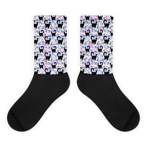 RETRO COCKTAILS Socks - COOOL CATS