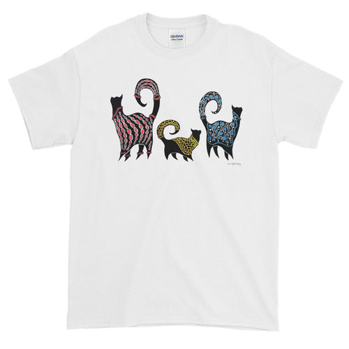 CASHMERE CATS Short-Sleeve T-Shirt - COOOL CATS