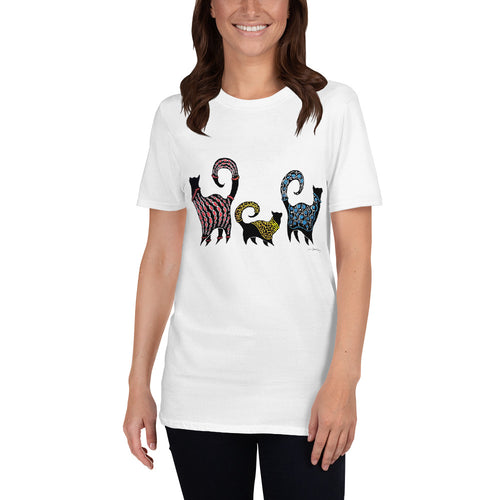 CASHMERE CATS Short-Sleeve Unisex T-Shirt