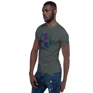 SHARK CIRCLE Short-Sleeve Unisex T-Shirt