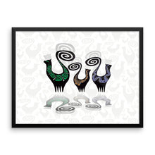 SNOOTY CATS Framed poster - COOOL CATS