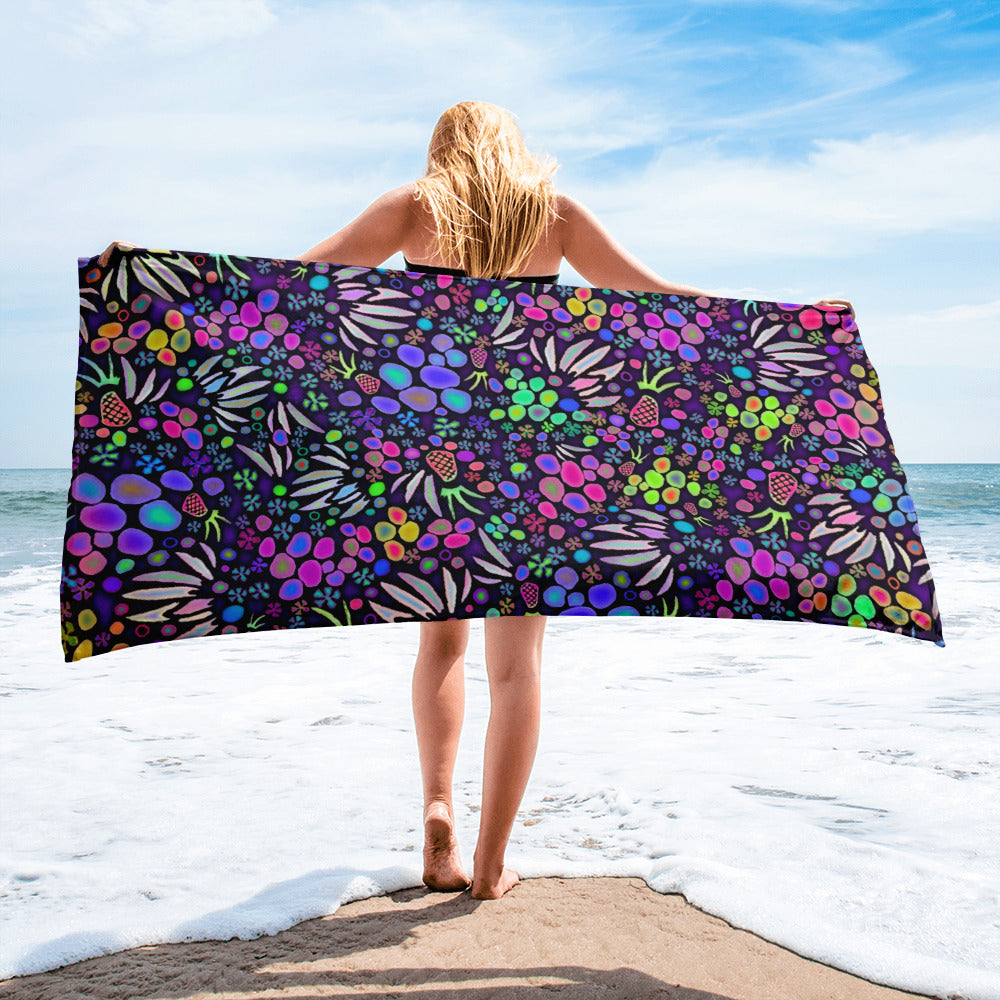 Towel designed by Award Winning California Artist John A. Conroy