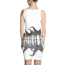 GIRAFFE REFLECTIONS Sublimation Cut & Sew Dress - COOOL CATS