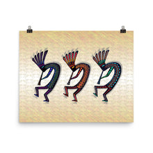 THREE KOKOPELLI Poster - COOOL CATS