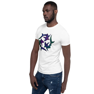 SHARK CIRCLE Short-Sleeve Unisex T-Shirt