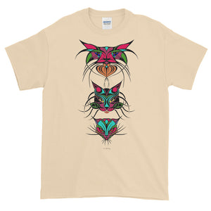 TRIBAL CATS Short-Sleeve T-Shirt - COOOL CATS