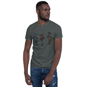 PARTY GECKOS Short-Sleeve Unisex T-Shirt