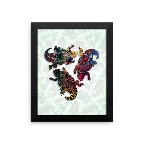 HORNY TOADS Framed poster - COOOL CATS