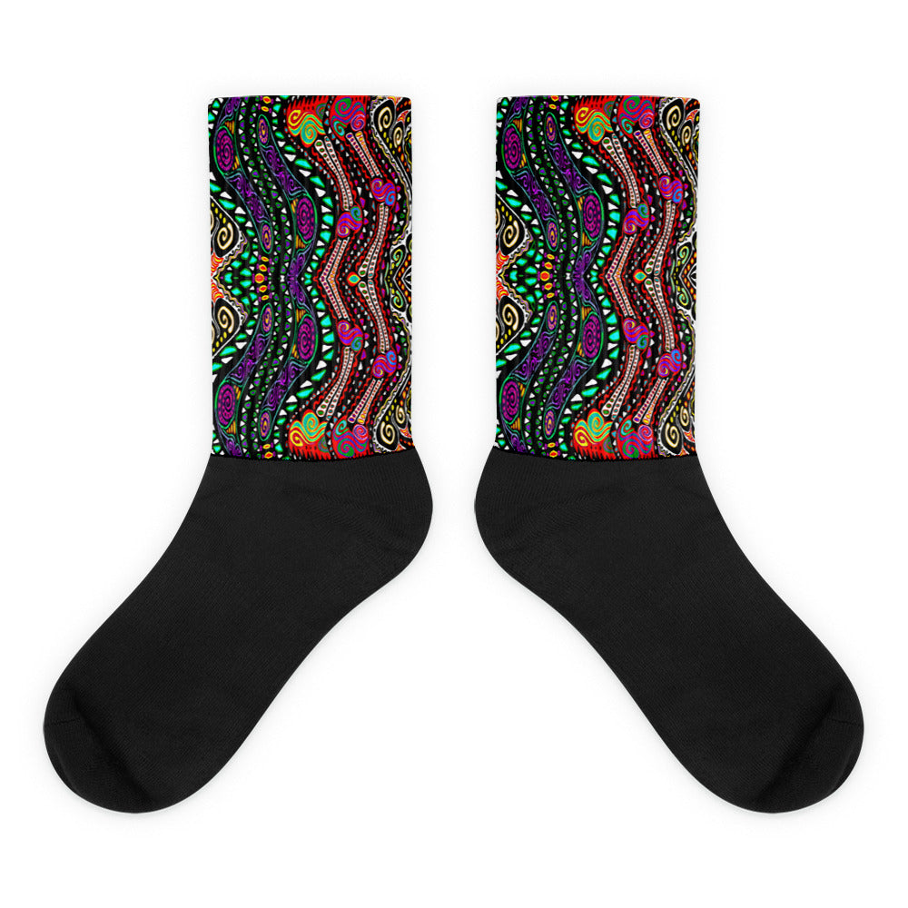 SWIRLY Socks - COOOL CATS