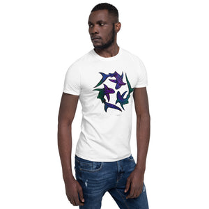 SHARK CIRCLE Short-Sleeve Unisex T-Shirt