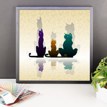 ALLEY CATS Framed poster - COOOL CATS