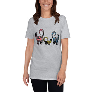 CASHMERE CATS Short-Sleeve Unisex T-Shirt