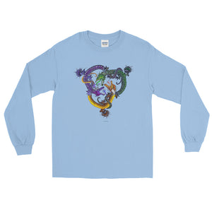 DRAGON CIRCLE Long Sleeve T-Shirt - COOOL CATS