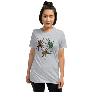 SPIDER CIRCLE Short-Sleeve Unisex T-Shirt