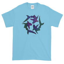 SHARK CIRCLE Short-Sleeve T-Shirt - COOOL CATS