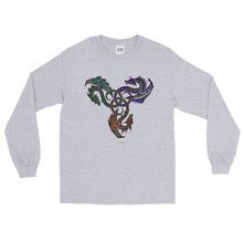 GOTHIC DRAGONS Long Sleeve T-Shirt - COOOL CATS