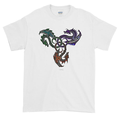 GOTHIC DRAGONS Short-Sleeve T-Shirt - COOOL CATS