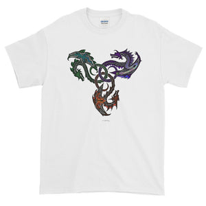 GOTHIC DRAGONS Short-Sleeve T-Shirt - COOOL CATS