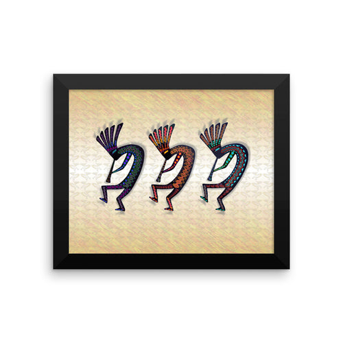 KOKOPELLI Framed poster