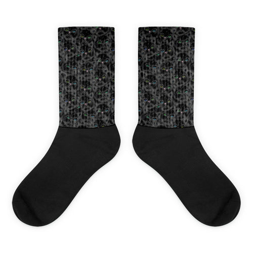 BLACK KITTEN Socks - COOOL CATS