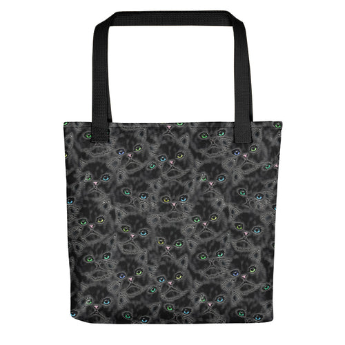 LUCKY BLACK KITTYS Tote bag - COOOL CATS