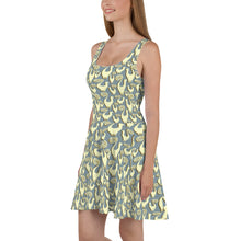 Snooty Cats scatter designer Skater Dress by John A. Conroy