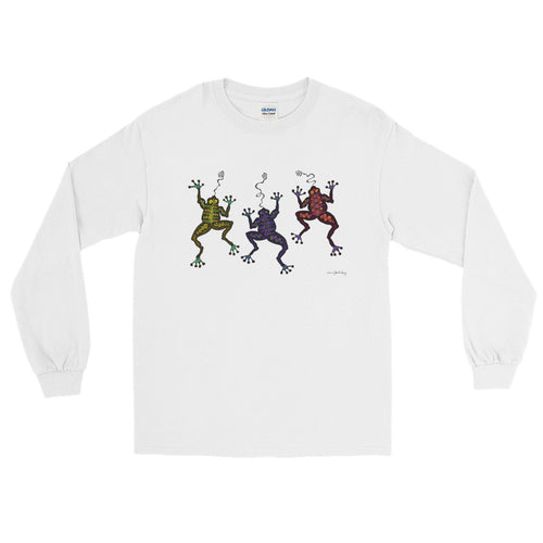 DANCING FROGS Long Sleeve T-Shirt - COOOL CATS