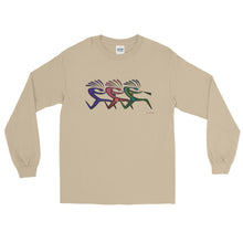 RUNNING KOKOPELLI Long Sleeve T-Shirt - COOOL CATS