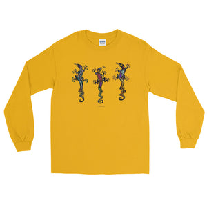 PARTY GECKOS Long Sleeve T-Shirt - COOOL CATS